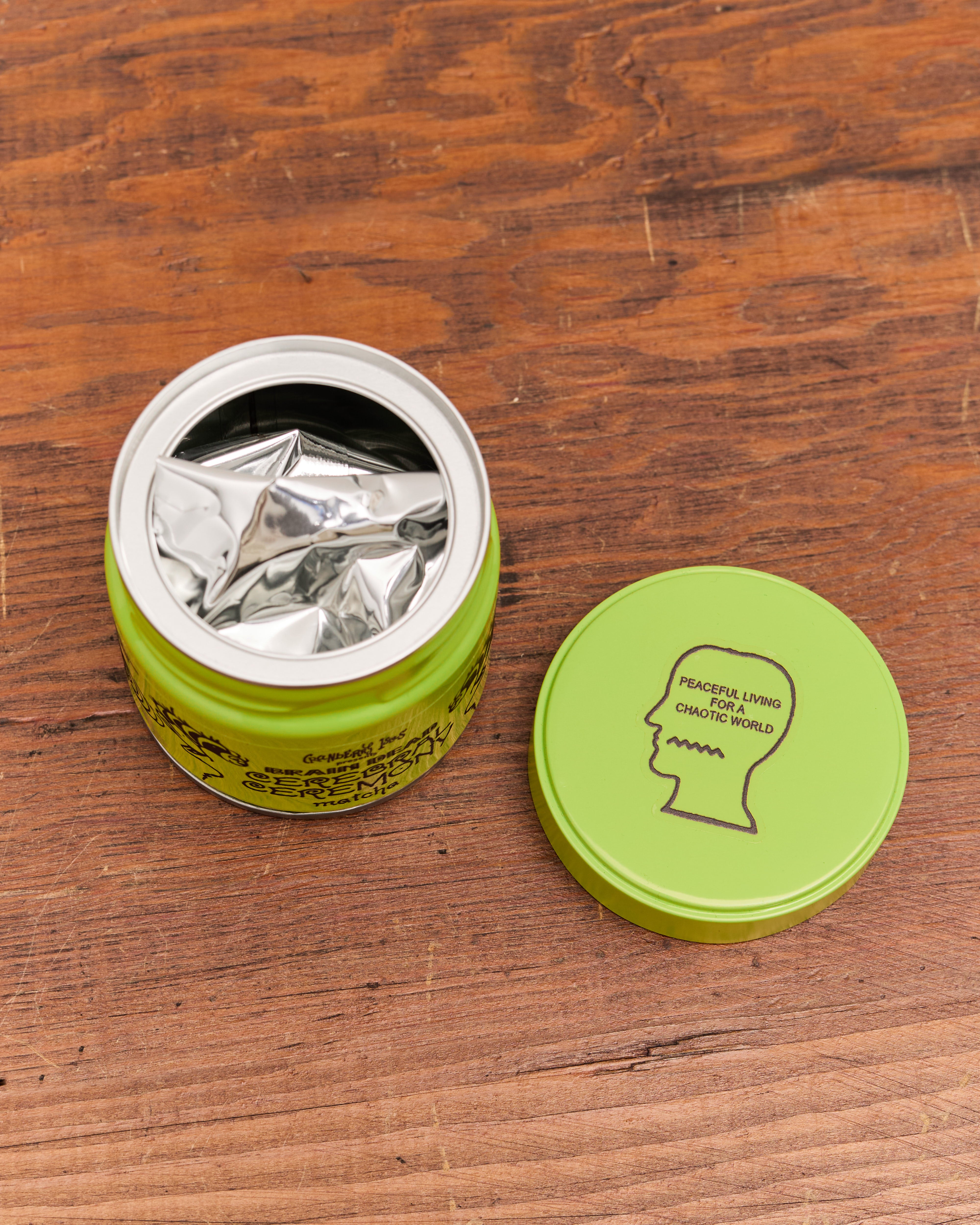Brain Dead x Cranberry Isles Cerebral Ceremonial Matcha Tin