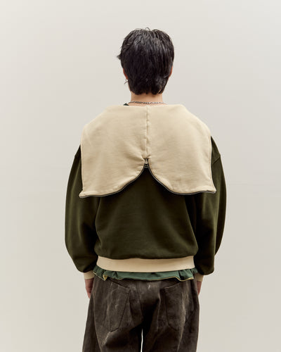 Brain Dead Zip Hoodie, Green