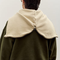 Brain Dead Zip Hoodie, Green