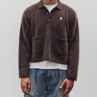 Brain Dead Brooks Brothers California Pullover Sweater, Charcoal