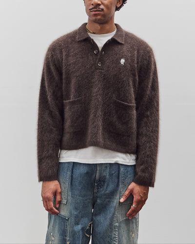 Brain Dead Brooks Brothers California Pullover Sweater, Charcoal
