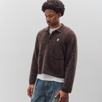 Brain Dead Brooks Brothers California Pullover Sweater, Charcoal