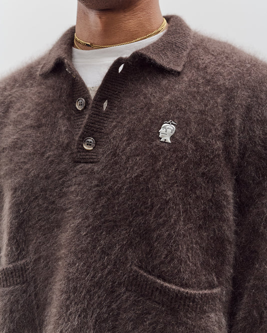 Brain Dead Brooks Brothers California Pullover Sweater, Charcoal