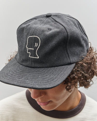 Brain Dead Logohead Hat, Black