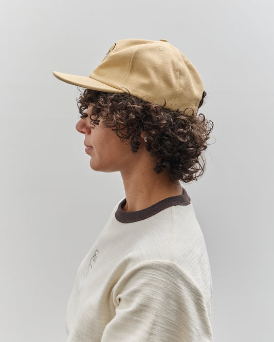 Brain Dead Logohead Hat, Ochre