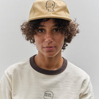 Brain Dead Logohead Hat, Ochre