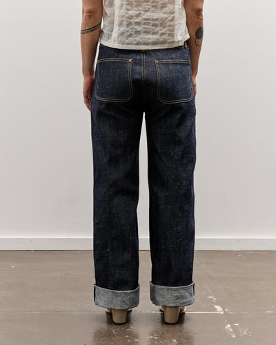 Brain Dead Type 00: 14 oz Hemp Blend Denim, Indigo