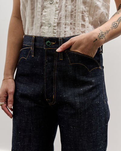 Brain Dead Type 00: 14 oz Hemp Blend Denim, Indigo