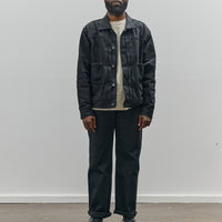 Brain Dead Type 00: 13.2oz Selvedge Denim, Solid Black