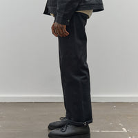 Brain Dead Type 00: 13.2oz Selvedge Denim, Solid Black