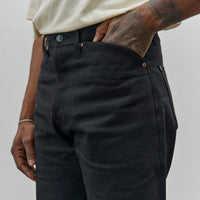 Brain Dead Type 00: 13.2oz Selvedge Denim, Solid Black