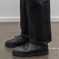 Brain Dead Type 00: 13.2oz Selvedge Denim, Solid Black