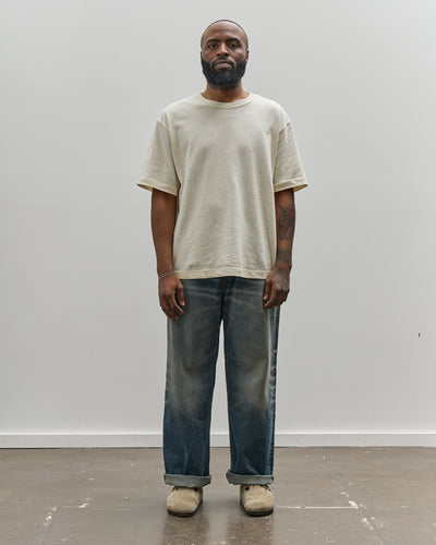 Brain Dead x Glasswing Type 00: 15oz Selvedge Denim Pant, Washed Indigo