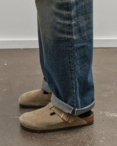 Brain Dead x Glasswing Type 00: 15oz Selvedge Denim Pant, Washed Indigo