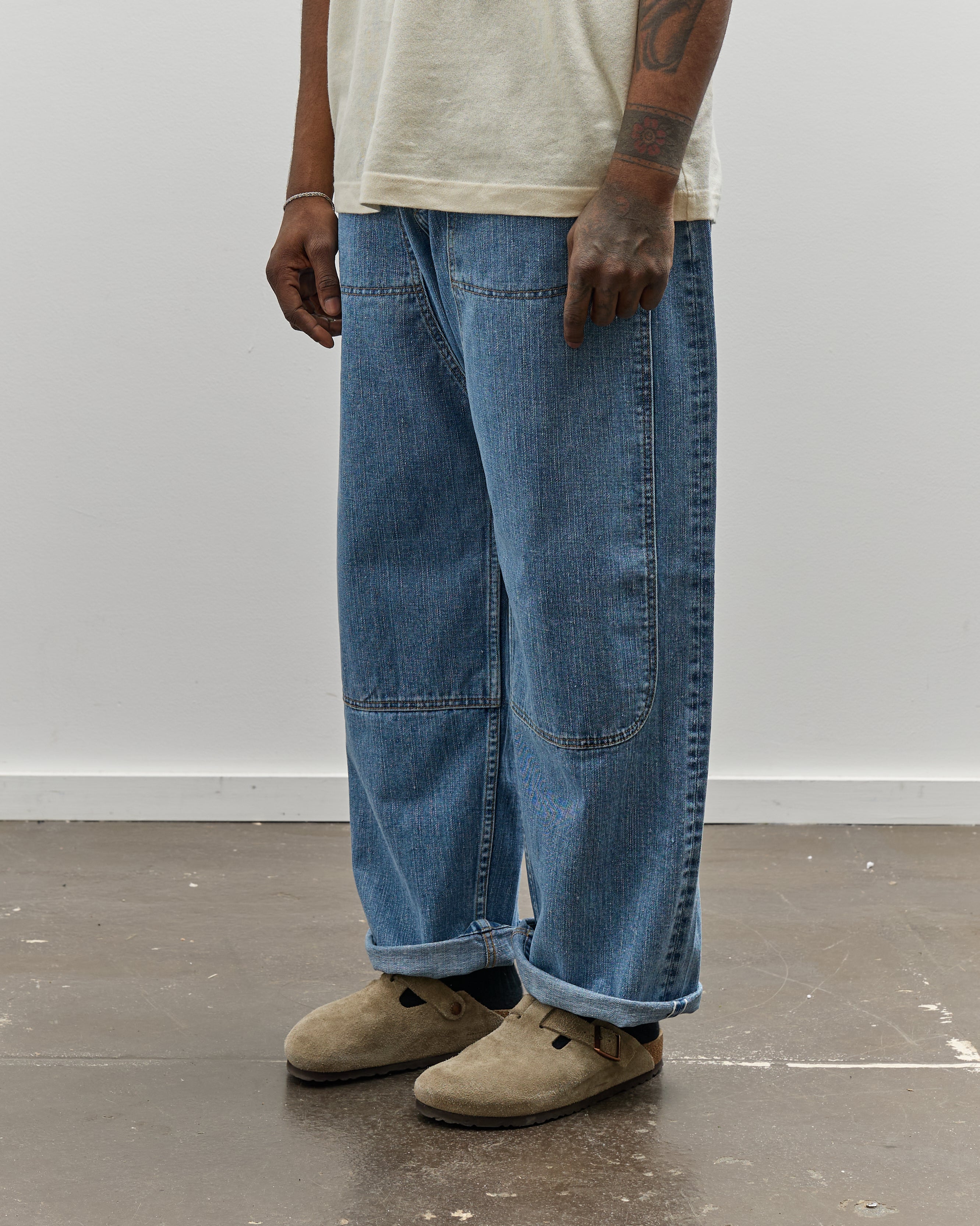 Brain Dead Unisex Type 02: 14.1oz Selvedge Denim, Washed