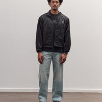 Brain Dead Tennis Zip Jacket Unisex, Black