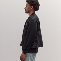 Brain Dead Tennis Zip Jacket Unisex, Black