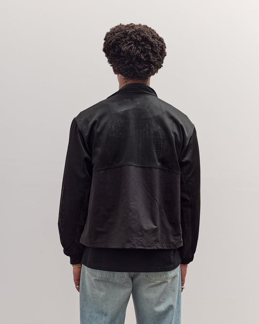 Brain Dead Tennis Zip Jacket Unisex, Black