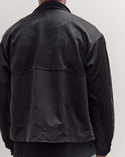Brain Dead Tennis Zip Jacket Unisex, Black