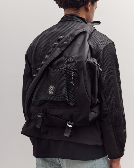 Single Strap Backpack, Black