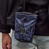 Mini Chalk Bag, Navy Camo