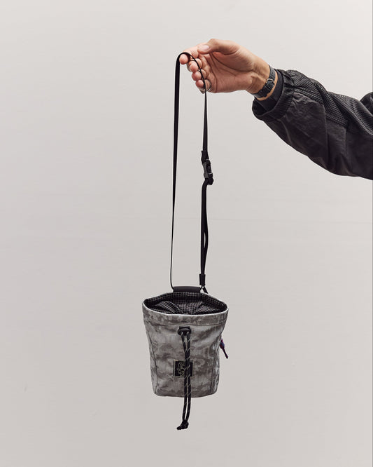 Mini Chalk Bag, Silver Camo
