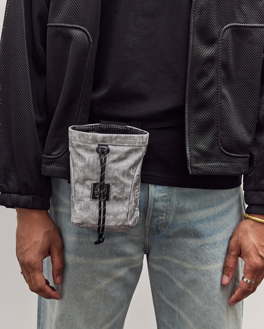 Mini Chalk Bag, Silver Camo