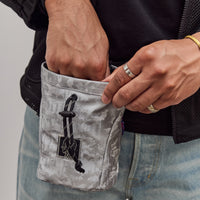Mini Chalk Bag, Silver Camo