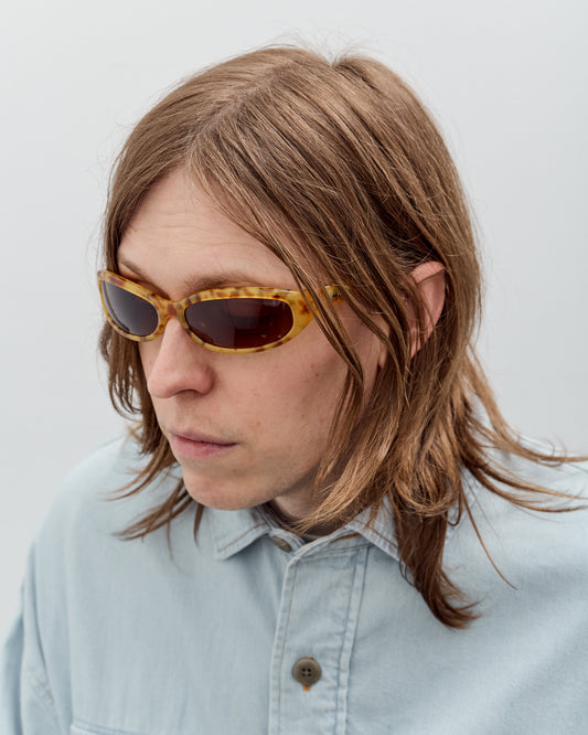Bingo Post Modern Primitive Eye Protection - Amber Tortoise