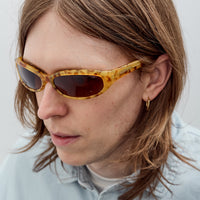 Bingo Post Modern Primitive Eye Protection - Amber Tortoise