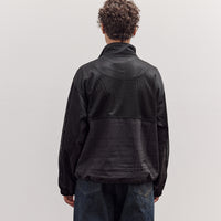 Brain Dead Tennis Zip Jacket, Black