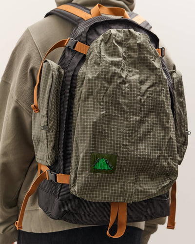 Brain Dead Alpine Backpack, Black