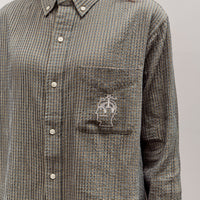 Brain Dead Brooks Brothers California Check Oxford Shirt, Green