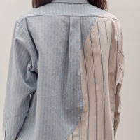 Brain Dead Brooks Brothers California Panel Oxford Button Up, Light Blue