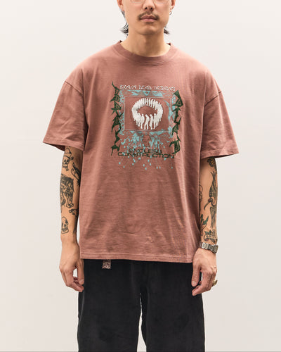 Brain Dead Endless Construction T-Shirt Unisex, Nutmeg