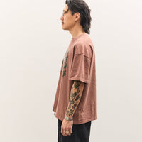 Brain Dead Endless Construction T-Shirt Unisex, Nutmeg