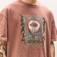 Brain Dead Endless Construction T-Shirt Unisex, Nutmeg