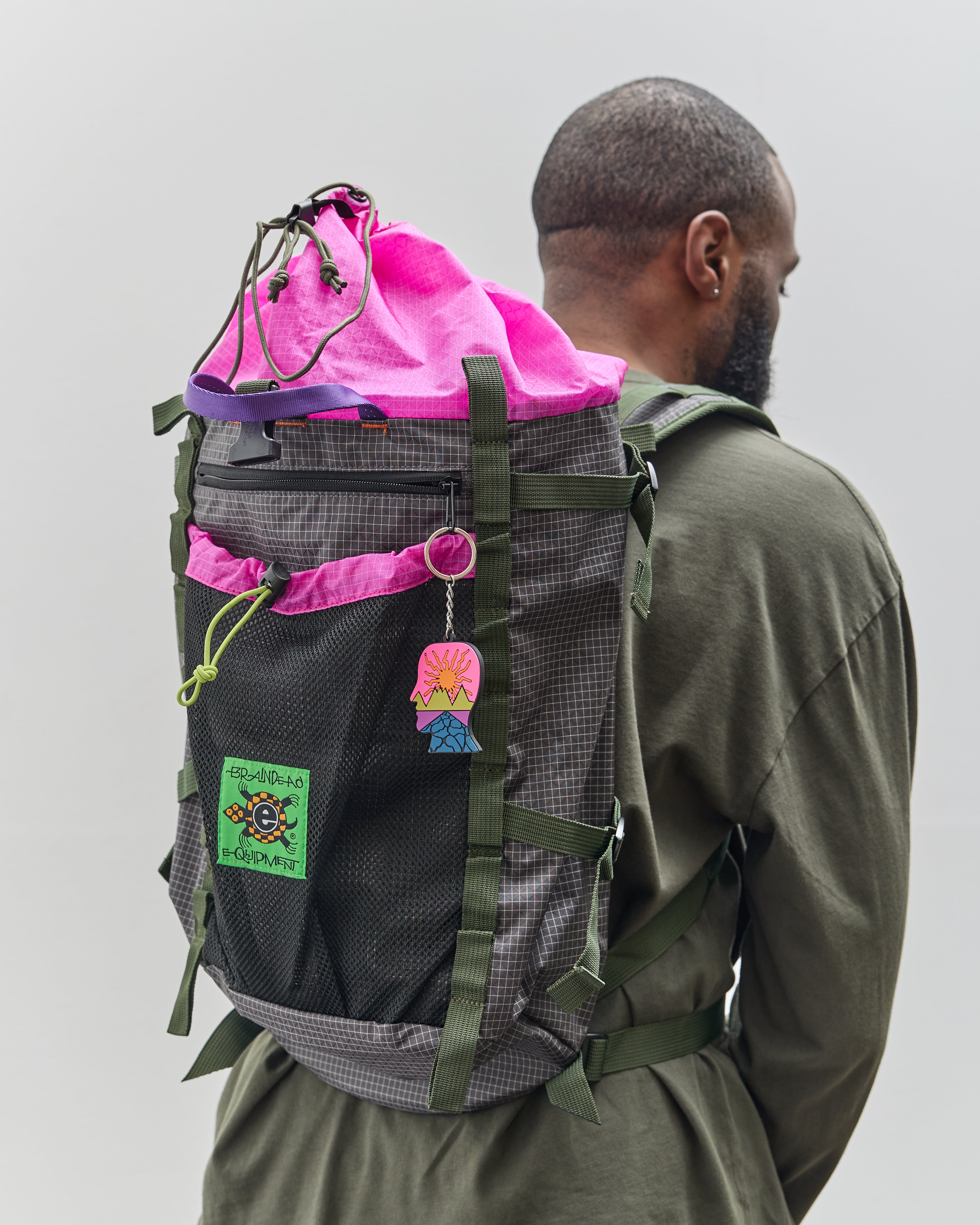 バッグ Brain dead Equipment Climbing bag Brain Dead Equipment Climbing Utility Bag - Berry