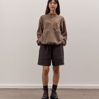 Brain Dead Gingham Shorts, Black