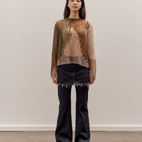 Brain Dead Organic Threadbare Sweater, Avocado