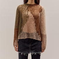 Brain Dead Organic Threadbare Sweater, Avocado