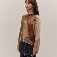 Brain Dead Organic Threadbare Sweater, Avocado