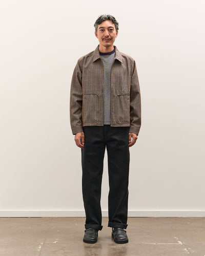 Brain Dead Unisex Type 01: 13.2oz Selvedge Denim, Solid Black