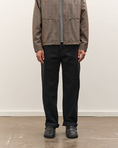 Brain Dead Unisex Type 01: 13.2oz Selvedge Denim, Solid Black