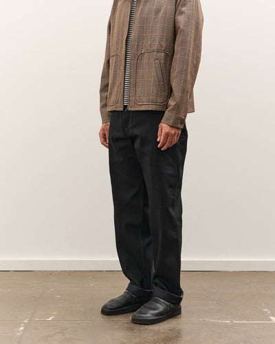 Brain Dead Unisex Type 01: 13.2oz Selvedge Denim, Solid Black