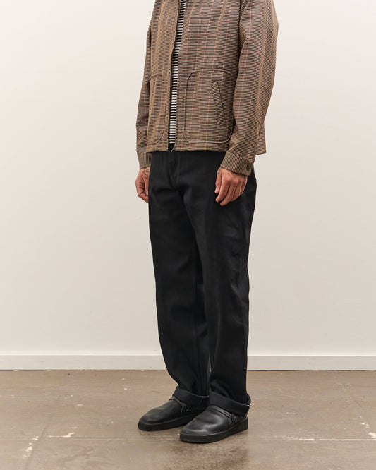 Brain Dead Unisex Type 01: 13.2oz Selvedge Denim, Solid Black