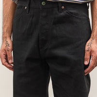 Brain Dead Unisex Type 01: 13.2oz Selvedge Denim, Solid Black