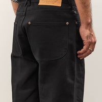 Brain Dead Unisex Type 01: 13.2oz Selvedge Denim, Solid Black