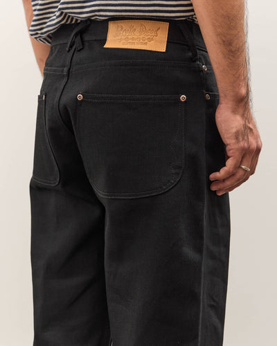 Brain Dead Unisex Type 01: 13.2oz Selvedge Denim, Solid Black