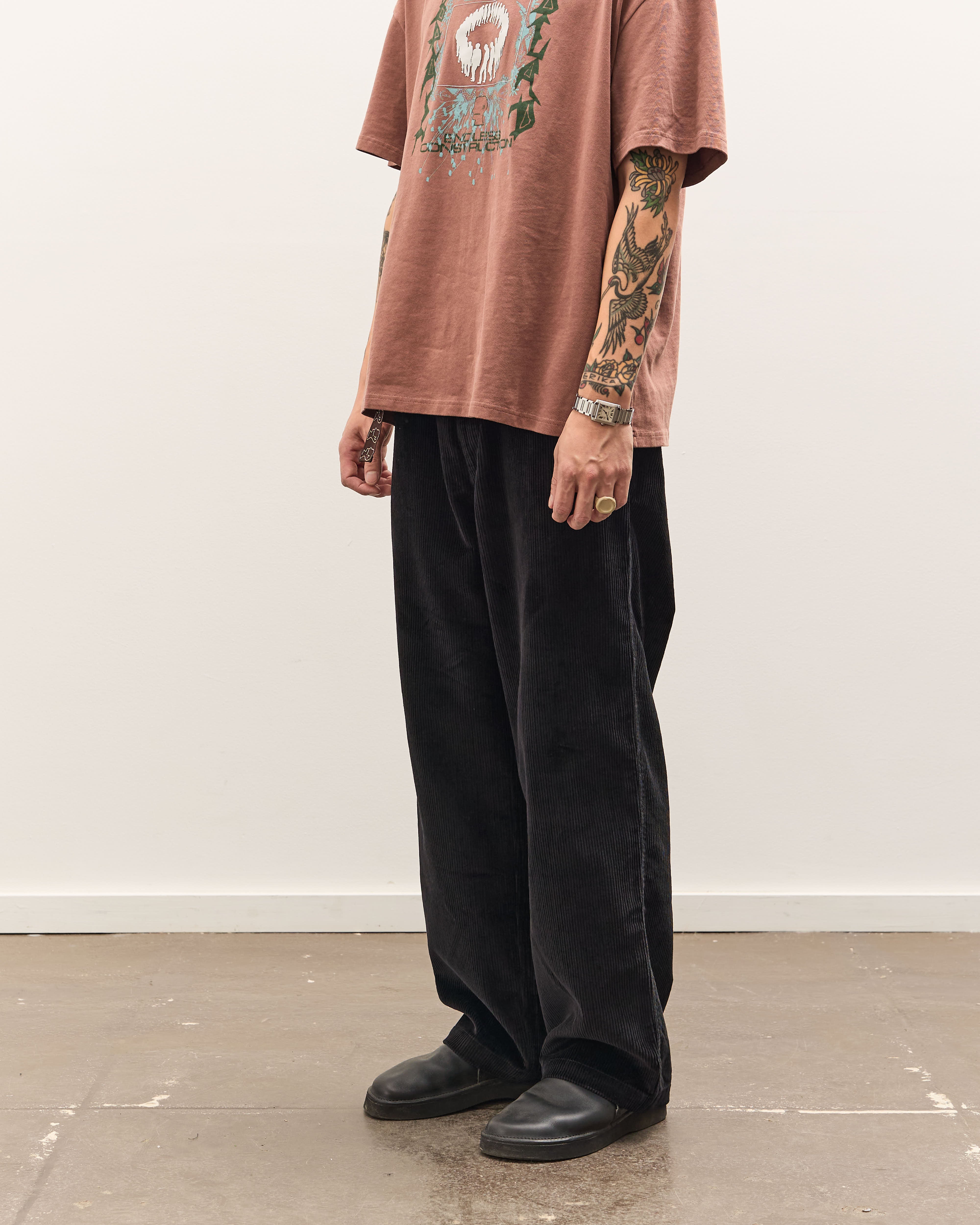 カトキチエビコ Brain dead デザインパンツ Brain Dead x adidas Track Pant - Black